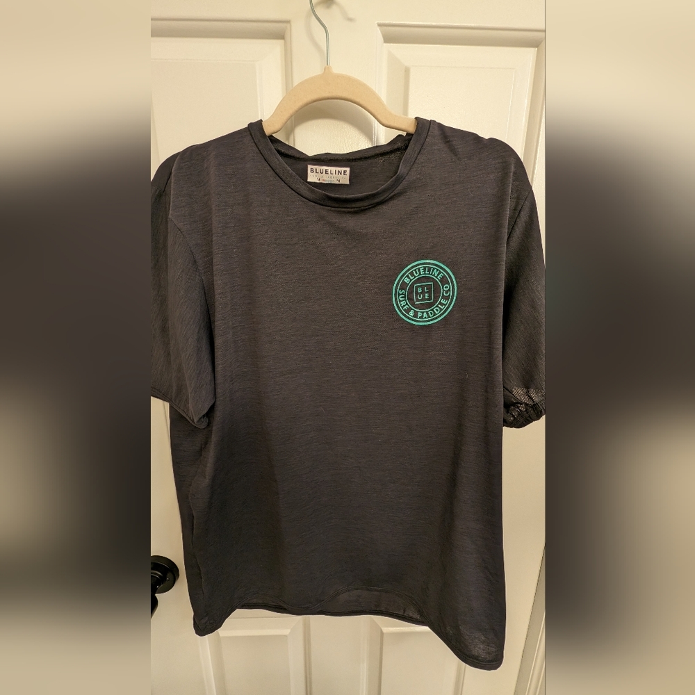 Unisex soft rash guard /Tshirt Blue Line Surf and Paddle Co